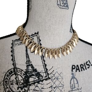 Cute golden necklace